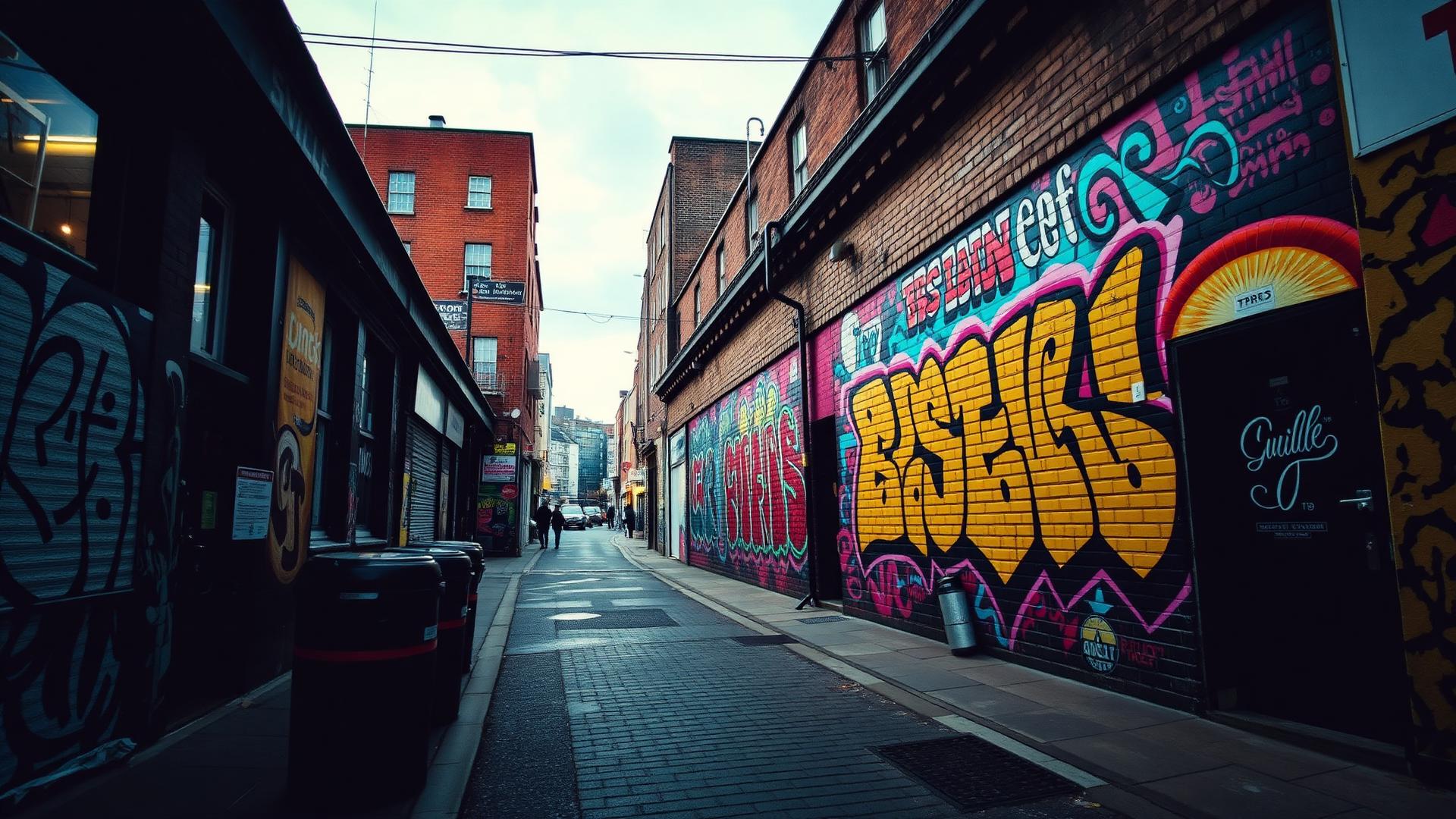 Cheap Websites Bristol — vibrant Bristol street art mural in Stokes Croft